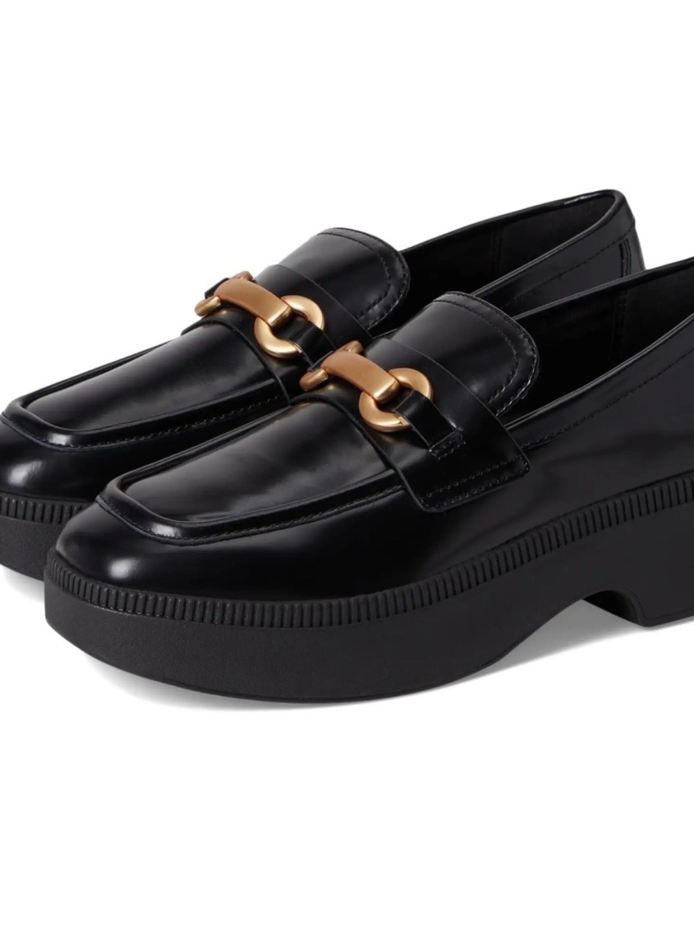 New FitFlop Women's F-Luma Chunky Loafer Flats - Picture 2 of 8